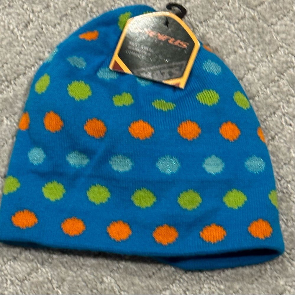 🔖NWT - Seirus Innovatio Blue & Orange Beanie ❤️